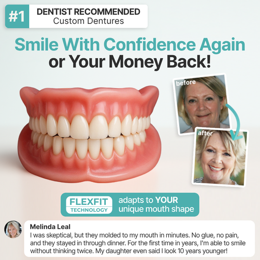 SmileLabs® Custom-Fit Functional Dentures
